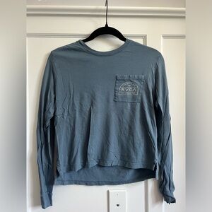 Blue RVCA Long Sleeve